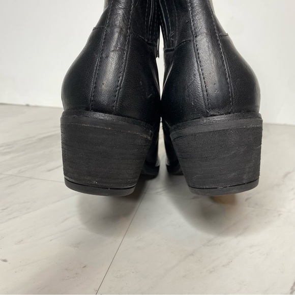 Sofft Ardmore Black Leather Bootie 8 1/2 - Picture 4 of 15